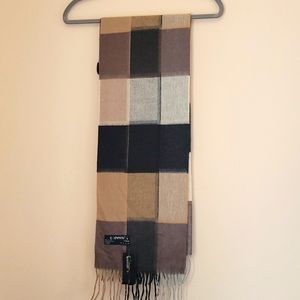 V. Fraas Cashmink Camel Scarf NWT